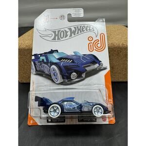 Hot Wheels id Chase GT Hunter 2021 HW Art Cars 3/8 Blue Blueprint Graphics New